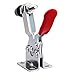 ZOENHOU 12 Pack 198 lbs 201B Toggle Clamp, Quick Release Horizontal Hand Tool Toggle Clamps, Red Holding Heavy Duty Antislip Toggle Clamp Tools