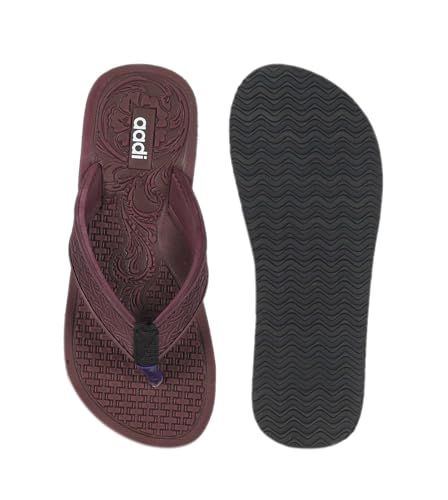 Image of AADI Women's Anti Skid Stylish Breathable Comfortable Casual Thong Flip Flop & Slippers