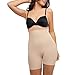 Flexees Women's Maiden Form Sleek Smoother Hi-Waist Shorty, Paris Nude, Medium