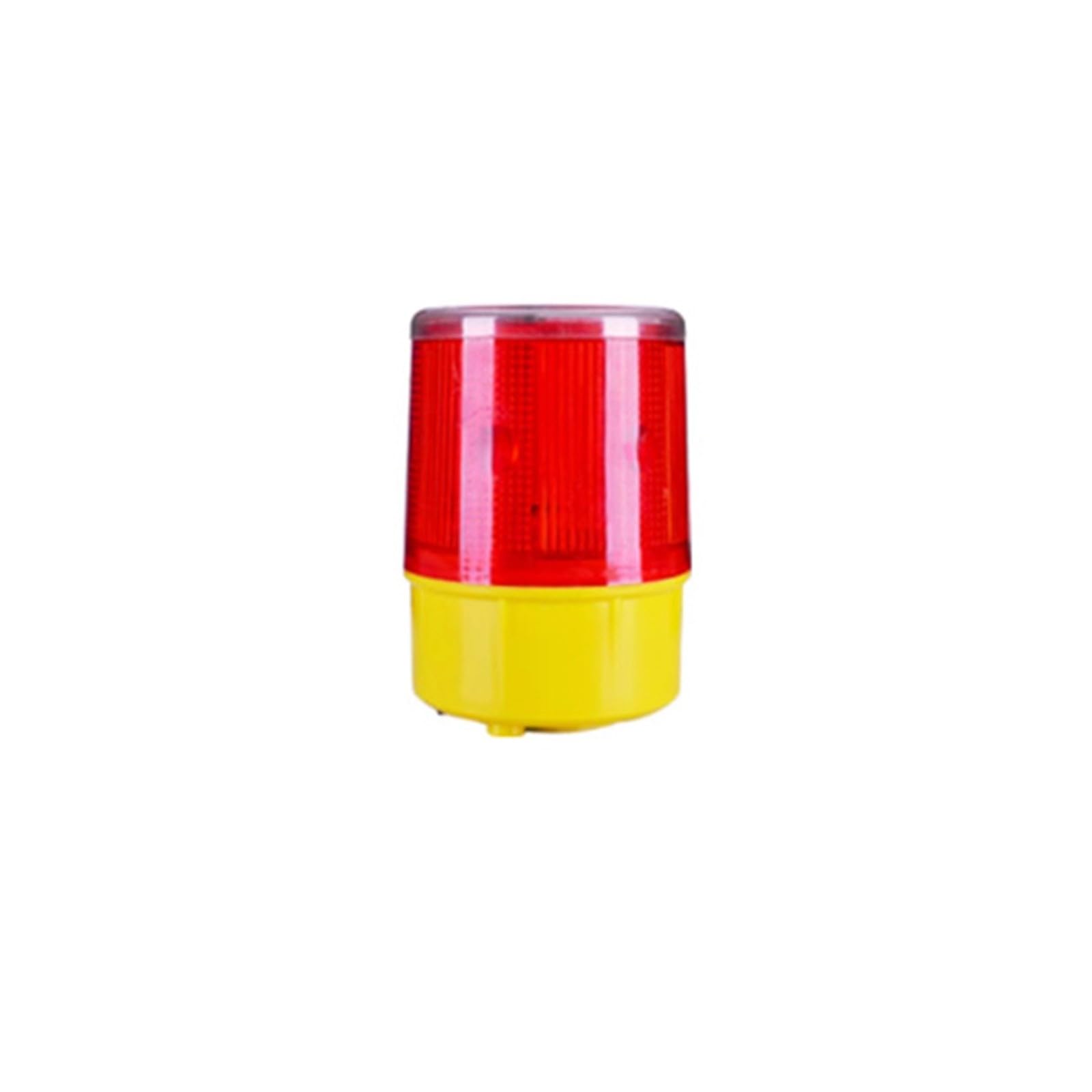 Flashing Lamp Road Traffics Barrier Signals Warning Light Solar Powered LED Warning Lights High Visibility Solar Powered Beacon