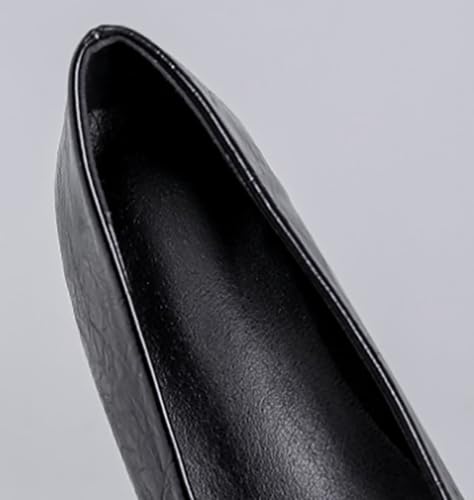 Women's Flat Shoes Square Toe Ballet Flats with Bow for Ladis Dressy Shoes Comfortable for Work Office Wedding4