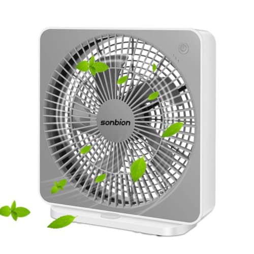 SONBION 10-Inch Compact Box Fan