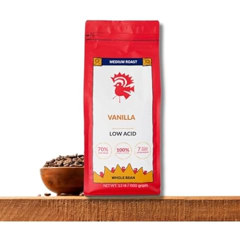 Puroast Low Acid Vanilla Coffee Beans Cover