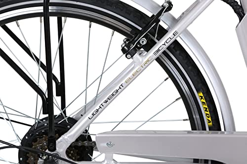 Vitesse Advance Lightweight Electric Bike For Adults, 60 Miles Range, 7 Speed Shimano Gears With 250w Rear Motor For A… - Image 3