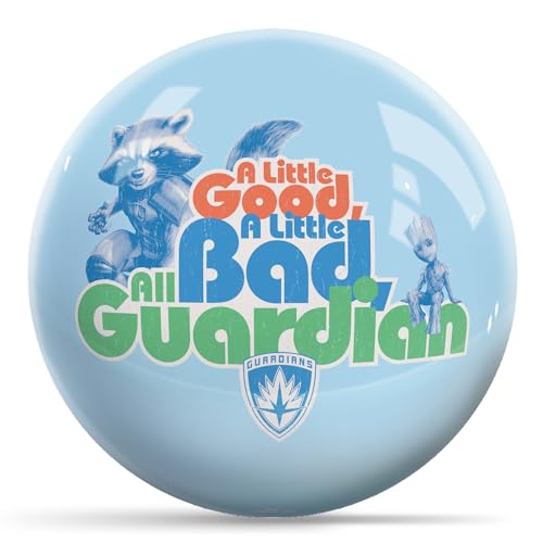 KR Strikeforce Marvel - GOG - Groot and Rocket 8lb Bowling Ball