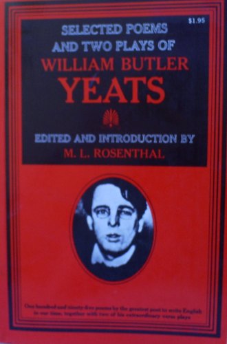 The Selected Poems and Two Plays of William But... B000L3478W Book Cover