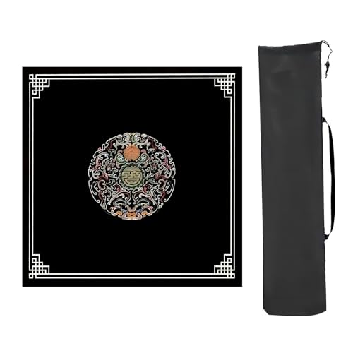 ݂̂閃}bg [ܕt ` ~߃mCYጸe[u}bg |[J[ {[hQ[ J[hQ[p (Color : Black, Size : 70x70cm(27.55x27. 55in))