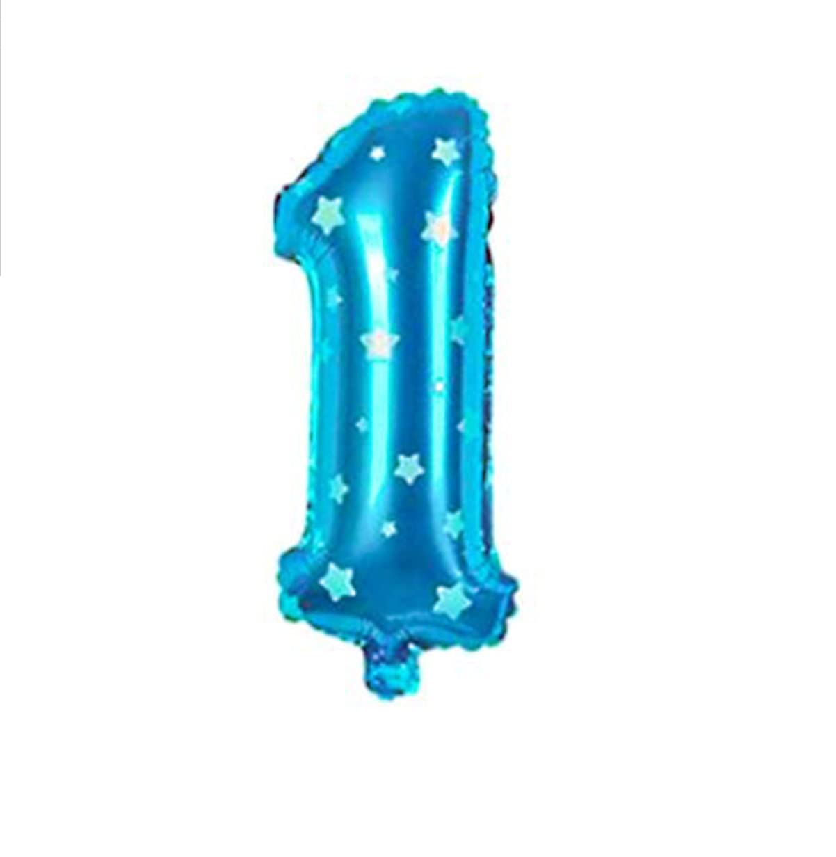 16" Blue Number 1 Foil Balloons Air Filled Self Inflating Birthday Anniversary Wedding Party Banner Decorations