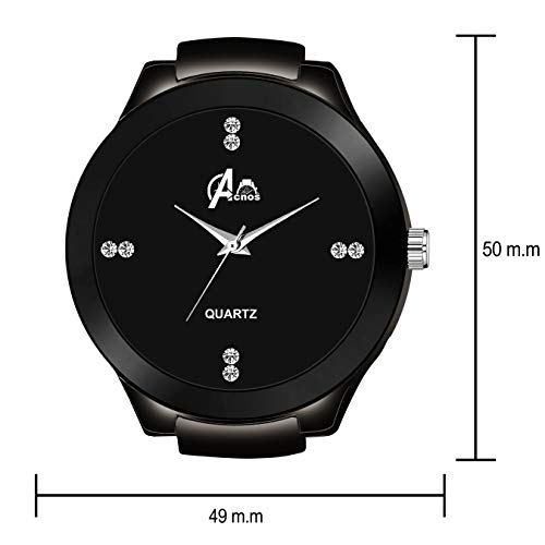 Image of Acnos Premium 3 Different Types Super Quality Analogue Black Watch for Men /Watch for Boys Pack of 1
