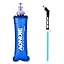 C-250ml (8.5oz) -1 pack - Botella de Agua TPU con 1 pajita