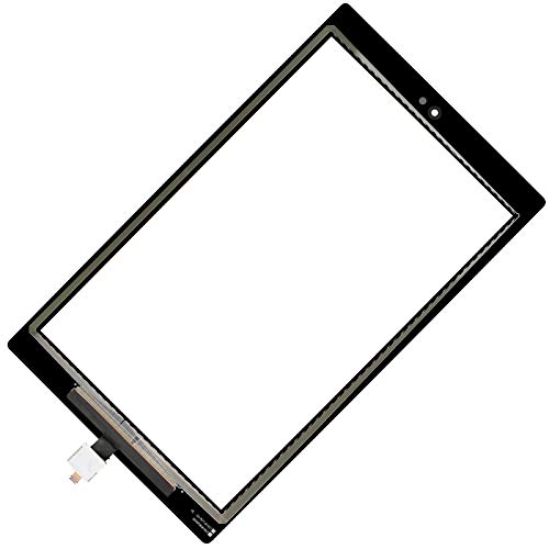 image for Alvar Upgraded Replacement Black Touch Screen Digitizer with Tempered 