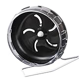 FNFTOEZGY Hamsterlaufrad, geräuschlos, Laufrad, Rollenspielzeug for Kleintiere, aktives...