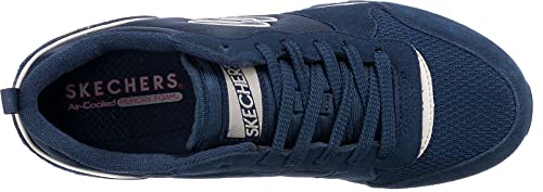 Skechers Skechers Women's Low-Top Sneakers, Navy, 5