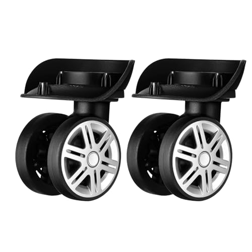 [Jnilepfd] Luggage Wheels Replacement Kit | Heavy Duty Quiet Spinner | Travel Suitcase Spinner Wheels Set | For Traveling Busine