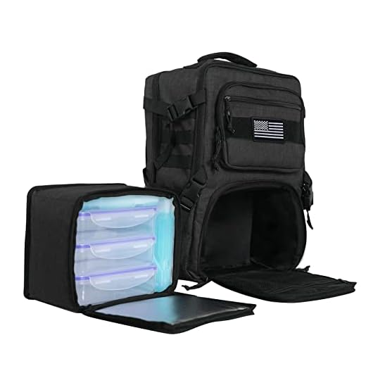 Best gym backpack for women Tactical Meal Prep Backpack with Insulation