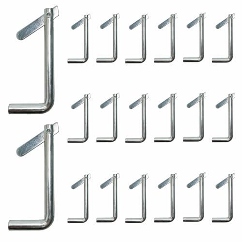20 Scaffolding Toggle Pins Galvanized Steel Scaffold Locking Pins