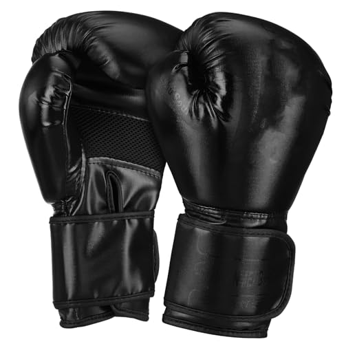 Guantes de boxeo y kickboxing HEMOTON de 12 oz para sparring en gimnasio