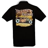 Hot Rod Polo Shirt - 100% Baumwolle - Einlauf vorbehandelt