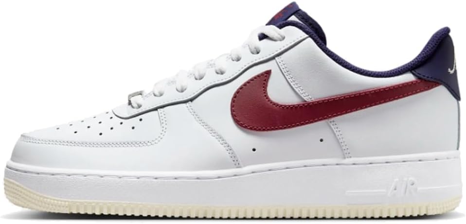 Red and blue swoosh air force 1 Clearance