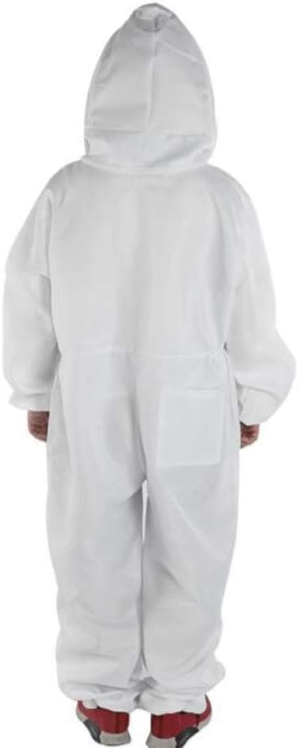 Ltbee Apicultor Traje De Mono Profesional Apicultor Traje Espacial Marrón con Velo Autoportante para Apicultores Incluye Guantes Protectores, Brown, XL