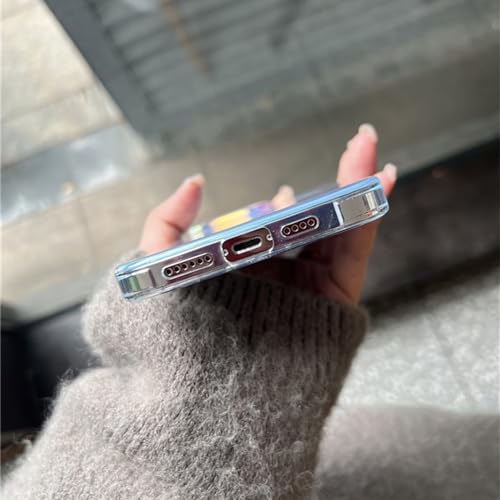Coque iPhone 13 Pro protection antichoc magnétique à motif laser dégradé Aurora - 4