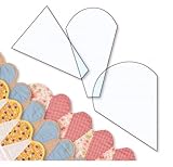 Ice Cream Cone Border Templates- Set of 3