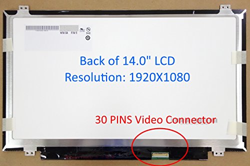 Image of New 14.0 inch Screen /Panel Compatible with Aspire 1 A114-31-C4HH FHD 1920X1080 Laptop Replacement LED LCD