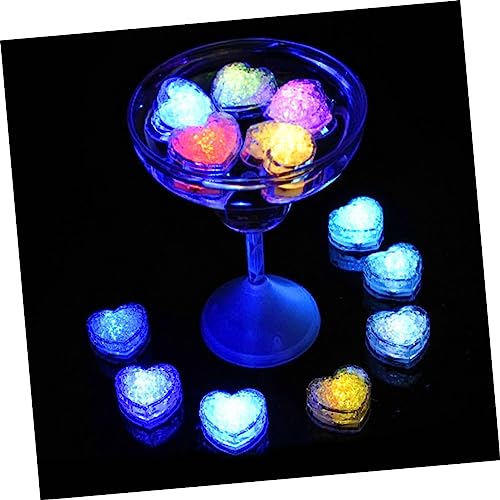 Cubitos de hielo LED Hemobllo con forma decorativa para bodas 5