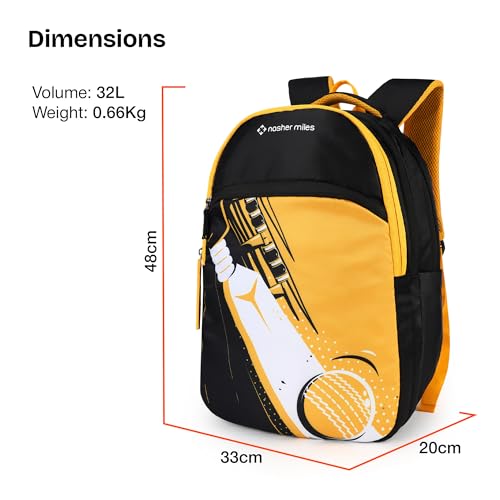 Image of Nasher Miles Polyester Laptop Backpack | Ideal for College, School, Office & Travel | Men, Women, Boys, Girls