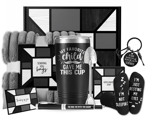 InnoBeta Dad Gifts from Daughter and Son, Practical Gift Baskets for Dad who Wants Nothing, for...