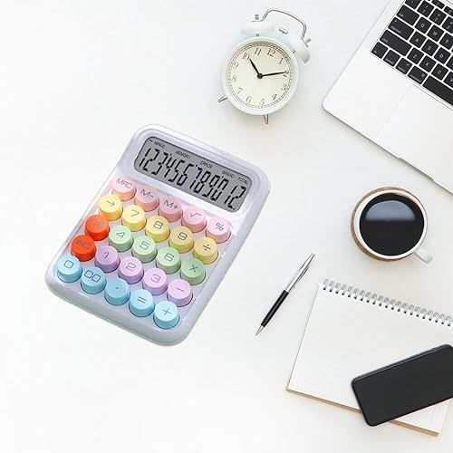 Calculadora de mano compacta para resolver cuentas escolares rapidas 3