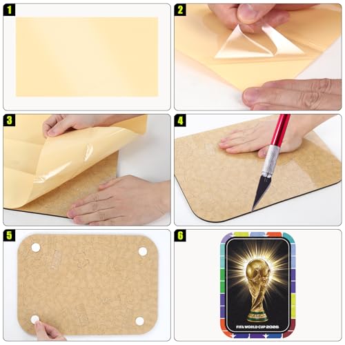 Image of FIFA 2026 World Cup Trophy Wooden Puzzle 5MM Thick Officially Licensed Jigsaw Puzzle 200 Pieces Premium World Cup Memorabilia Collectible Wall Art Gift for Football Fans