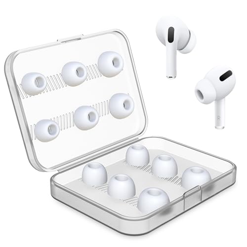 Ersatz-Ohrstöpsel Für Google Pixel Buds Pro – Silikon-Ohrstöpsel, Größe S/M/L, 6 Paar, Schwarz