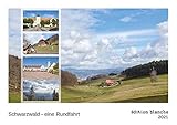  Schwarzwald - eine Rundfahrt (édition blanche, DIN A4 Wandkalender 2021, 29.7x21 cm, Querformat): Auf Entdeckungstour durch die facettenreiche ... Kalender: Olaf Schulz Verlag - Kalender)