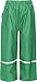 Produktbild Playshoes Kinder Regenhose, Buddelhose zum Überziehen für Mädchen und Jungen, Bundhose, wind- und wasserdicht, Grün (Grün 29), 140