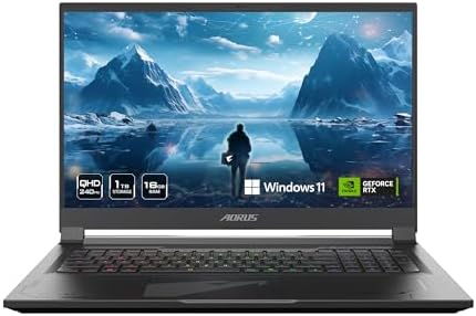 GIGABYTE - AORUS 17 (2024) Gaming Laptop - 240Hz 2560x1440 QHD - ...