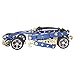 MECCANO Erector, 5 Model Building Set - Race Cars, 164 Pieces, for Ages 8 and up, STEM Construction Education Toy