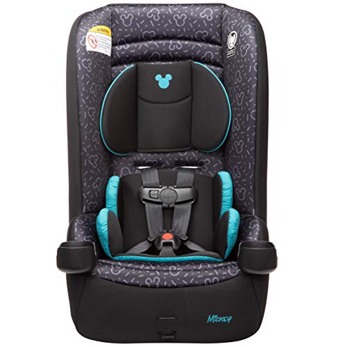 Disney Baby Jive 2 In 1 Convertible Car Seat,Rear-Facing 5-40 Pounds And Forward-Facing 22-65 Pounds, Mickey Teal #TOP4