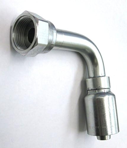 HF 1J177-08-08 - Parker 1J177-8-8 Fitting 1/2'' Hose X 1/2'' Female Seal-Lok - Swivel - 90° Elbow - Long Drop (Forseal/O-Ring Face)