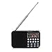 Produktbild Zerone Mini Digital AM FM Pocket Radio Portable Lautsprecher Unterstützung FM Radio TF Karte USB Disk mit LED-Bildschirm und Notfall Taschenlampe Funktion