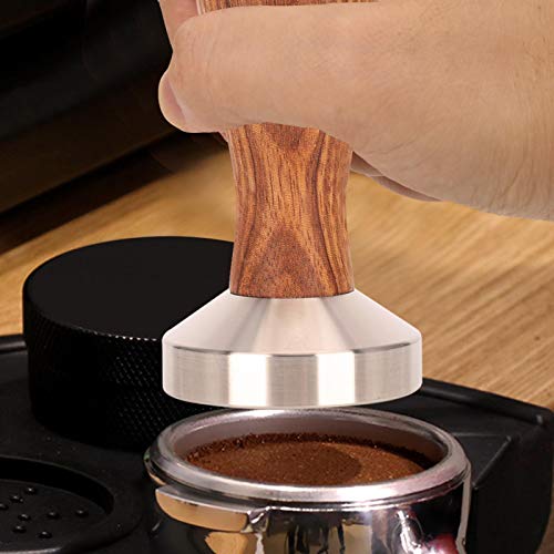 Presse café 51mm en acier pour éviter une extraction trop rapide du filtre