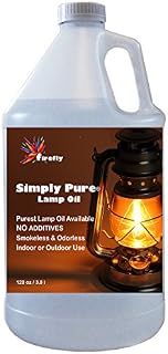 Firefly Paraffin Lamp Oil - 1 Gallon - Odorless & Smokeless - Simply