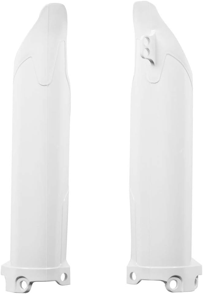 Acerbis Lower Fork Covers - Pair/White