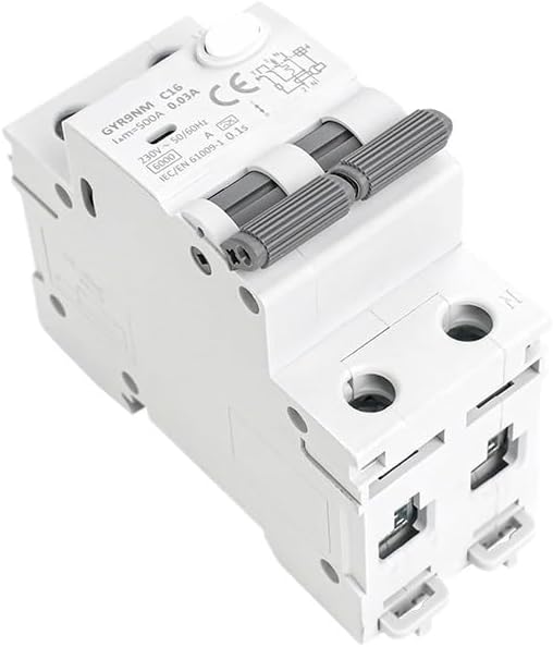 GYR9NM Type A RCBO 2P 4P Magnetic Residual Current Circuit Breaker with Over Current Protection 10A 16A 25A 32A 40A 30mA(2P 40A 30mA)