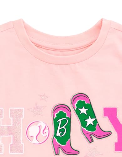 Image of Barbie Girls' Graphic T-Shirt Toddler to Big Kid