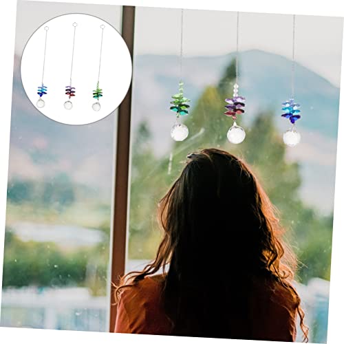 Ornements suspendus en perles de cristal pour illuminer une fête - 3