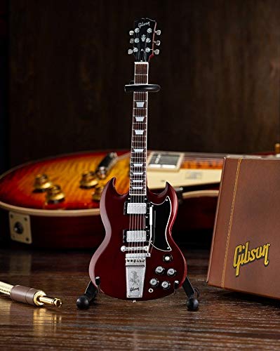 Amazon.co.jp: ミニチュア ギター ギブソン 1964 SG Standard Cherry