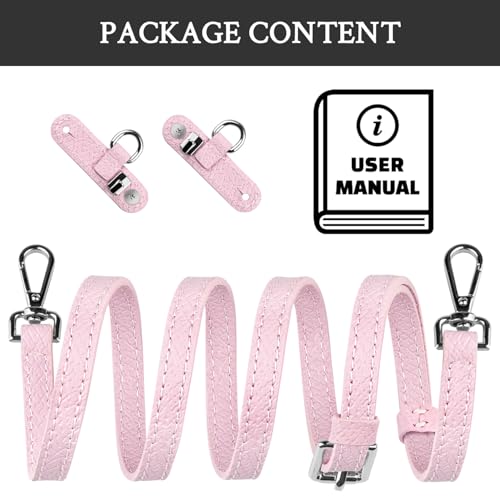 Image of SOPROM Crossbody Strap for Longchamp Pouch with Handle Mini Bag Adjustable Conversion Replacement Kit for Long Champ