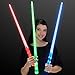 FlashingBlinkyLights Assorted Colors LED Play Swords (3-Pack) Light up Sabers