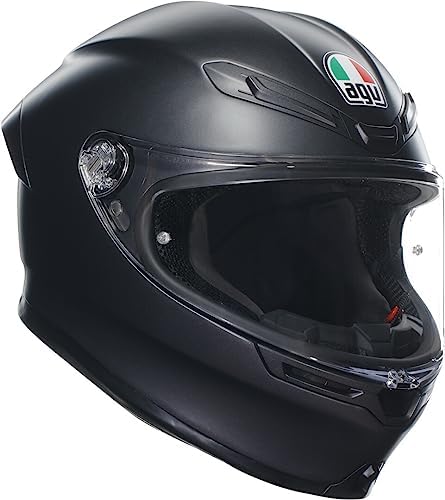 AGV - K6 S AGV E2206 MPLK, Casco Integral de Moto, Unisex, Negro ...